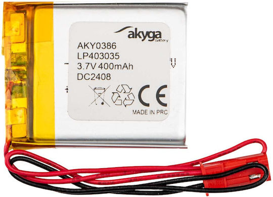 Akyga Li-Po Batterie 3,7V 400mAh 1S für RC-Fahrzeug