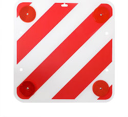 Πινακίδα Αντανακλαστική Πλαστ 50x50cm Oem