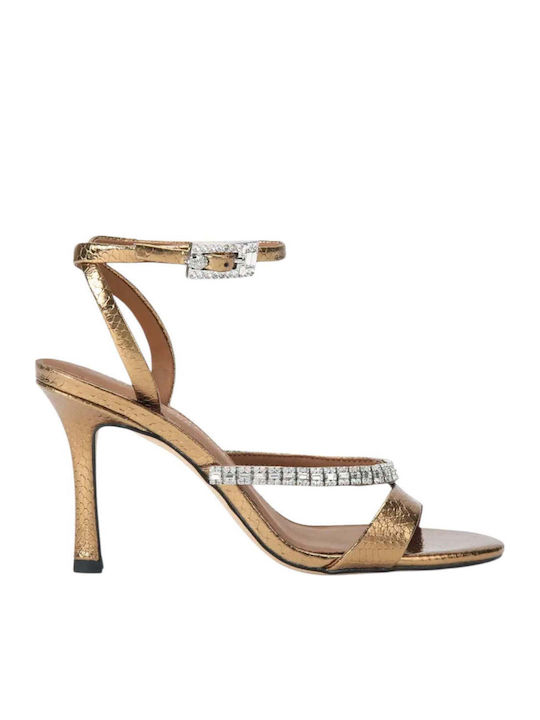 Kurt Geiger Πέδιλα Χρυσά