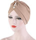 Beige Hair Turban 38271