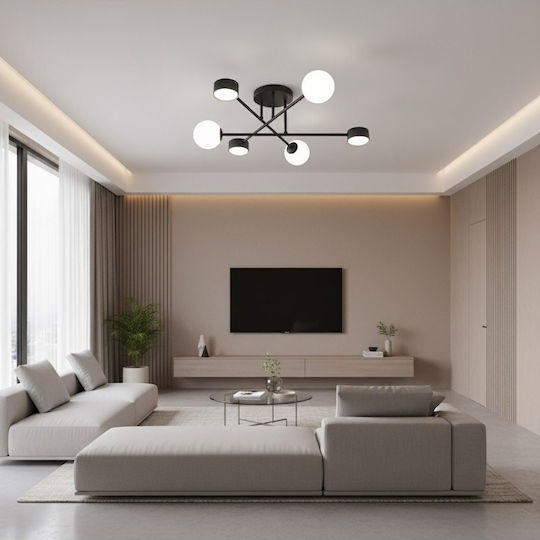 Emibig Black LED Pendant Ceiling Light