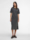 Midi Damenkleid Anthrazit