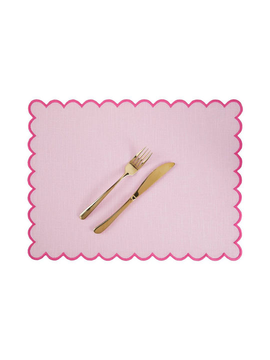 Butlers Stoff Tischsets Rosa 33x47cm Butlers Stoff Tischsets Rosa 33x47cm