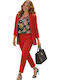 Women's Red Suit