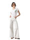 Women's High Rise Pantaloons White