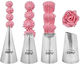 Gefu Nozzle for Pastry Bags Metallic 4 Pieces 14332
