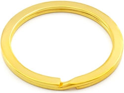 Σιδερενιος Κρικος Μπρελοκ 32x 2.2mm Επιχρυσο Συσκευασια 45 Τεμ