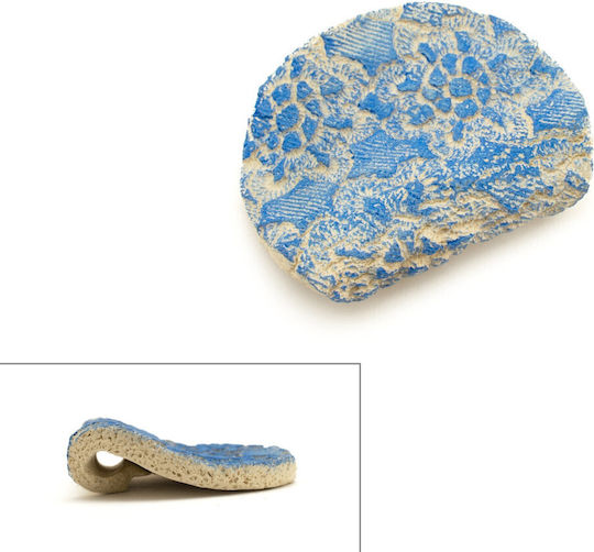 Ceramic Motif 35x50mm Blue Pack Of 2 Pieces
