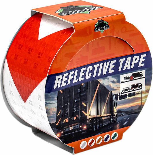 Reflective Tape in White Color 5m x 5cm