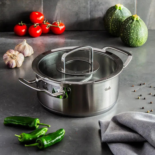 Fissler Profi Collection Βαθιά Ανοξείδωτη Κατσαρόλα