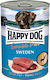 Happy Dog Grainfree Wet Dog Food in Cans with Deer Grain-Free 400gr