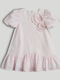 Girls Dress Striped Pink