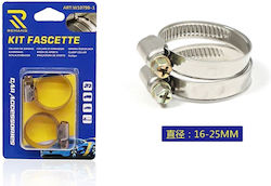 Pipe Clamp Inox 2 Pieces W10796-1 Pipe Clamp Inox 2 Pieces W10796-1