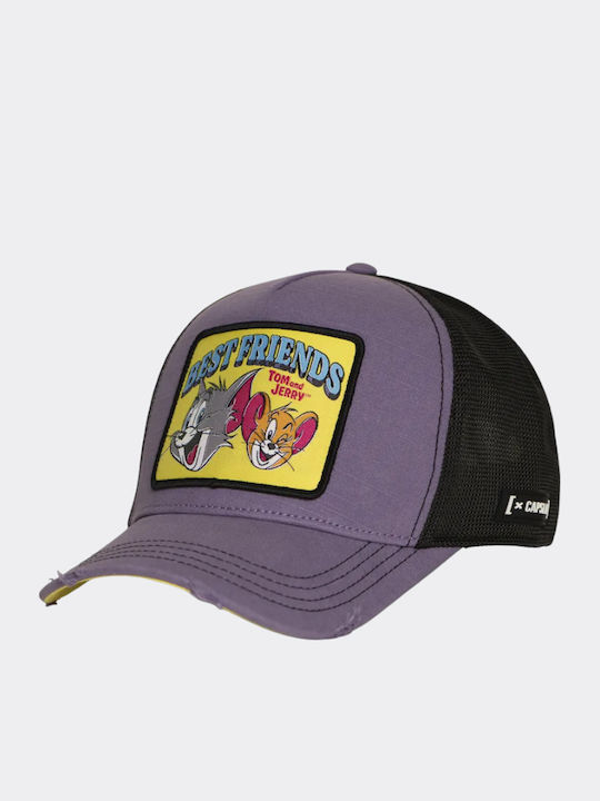 Capslab Tom Jerry Unisex Jockey Purple