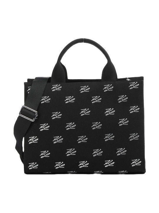 Karl Lagerfeld Autograph Square Geantă Tote de ...