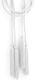 Twisted Lace 1m Ø6mm Tassels 11cm Ice Pack 3 Pieces