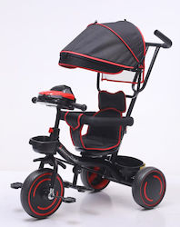 Bike Toys Convertible Tricycle with Parental Handle for 5+ Years Red