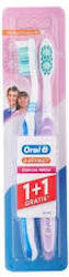Oral-B Promo Οδοντόβουρτσα Medium Γαλάζιο / Μωβ 2τμχ