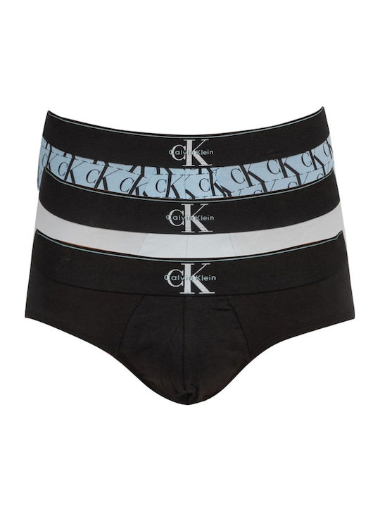 Calvin Klein Ανδρικά Σλιπ Πολύχρωμο 3Pack