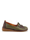 Women's Loafers in Khaki Colour