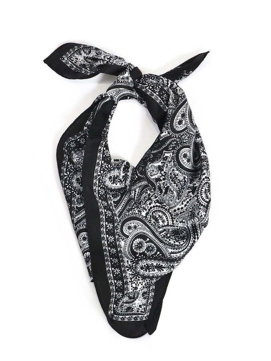 Mat Fashion Γυναικείο Φουλάρι Μαύρο