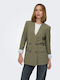 Only Langes Damen Blazer Stone Grau