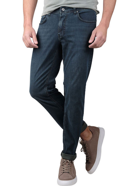 Men's Jeans Pants with Relaxed Fit Blue