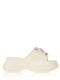 Tsoukalas Damen Holzschuhe Beiges