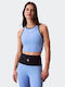 Women's Athletic Sports Bra Blue
