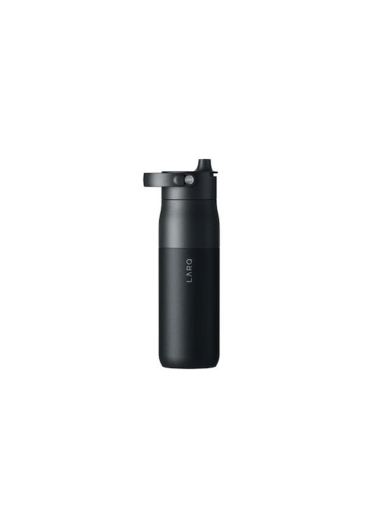 LARQ Water Bottle with Straw and Filter 680.8ml Black