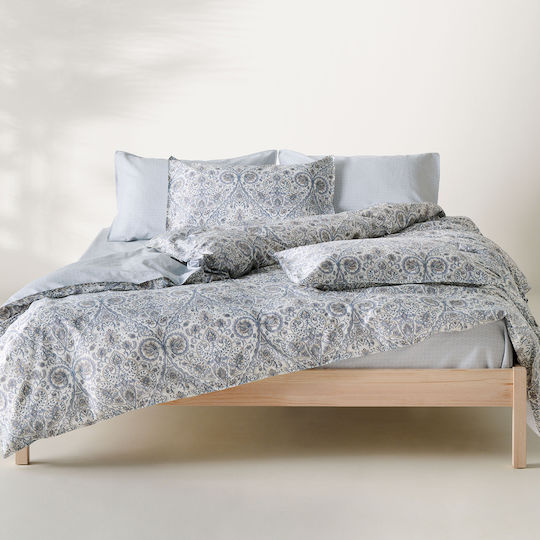 Kentia Stylish Aniz Set Bed Sheets Double 240x270cm 4 Pieces