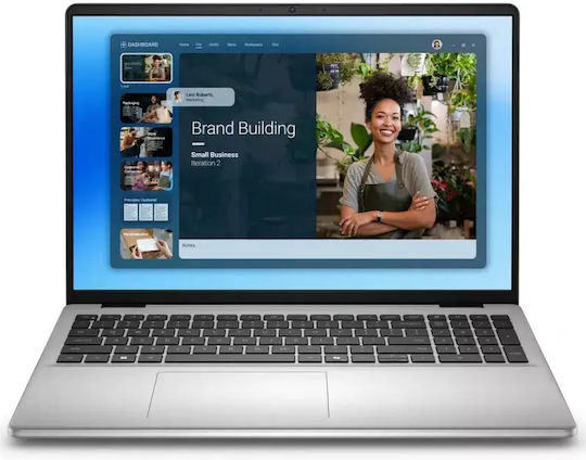 Dell DC16251 16" IPS FHD+ Тъчскрийн (Core 7-150U/16GB/512GB SSD/Windows 11 Pro) (Международен Английски Клавиатура)