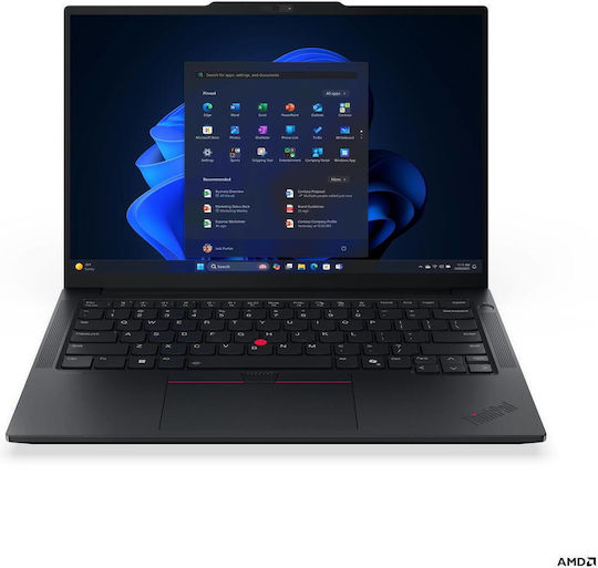 Lenovo ThinkPad E14 Gen 7 (AMD) 14" IPS FHD+ (Ryzen 7-250/16GB/512GB SSD/W11 Pro) (Tastatură International English)