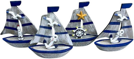 Miniatură Decorativă Navă 8 Bucăți