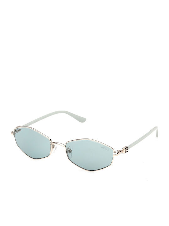 Guess Women Sunglasses With Gold Frame And Ligh...