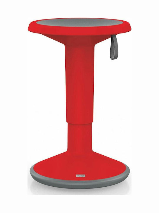 Σκαμπό Γραφείου Interstuhl Up 100u Stool Height Adjustable Κόκκινο 30x30x45cm