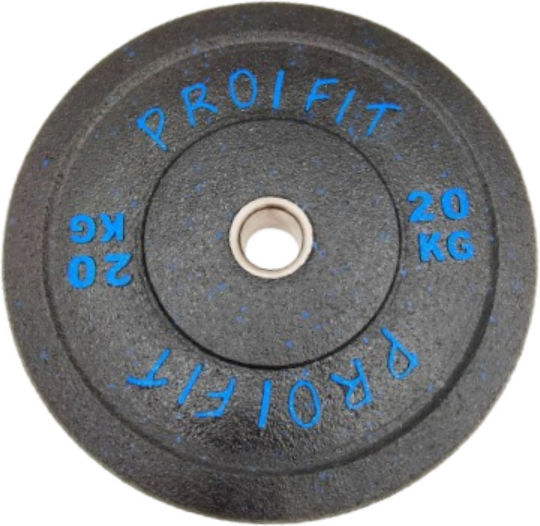 Profit Profit Δίσκοι Βαρών Ολυμπιακού Τύπου 2 x 20kg Φ50mm