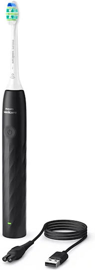 Philips Sonicare 1100 Ηλεκτρική Οδοντόβουρτσα Μπαταρίας Μαύρη