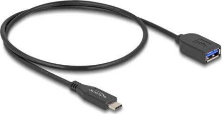 DeLock USB 3.2 Cable USB-C male - USB-A Μαύρο 0.5m 60568