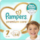 Pampers Памперси с Лента Premium Care No. 7 за ...