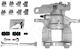 Bremssättel Zurück Ford Tourneo Custom V362 12-15 Rechts