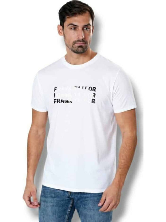 Frank Tailor Short Sleeve Blouse White
