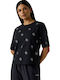 Damen T-Shirt Jblk