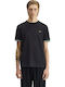 Twin Tipped Polo Short Sleeve Blouse Black