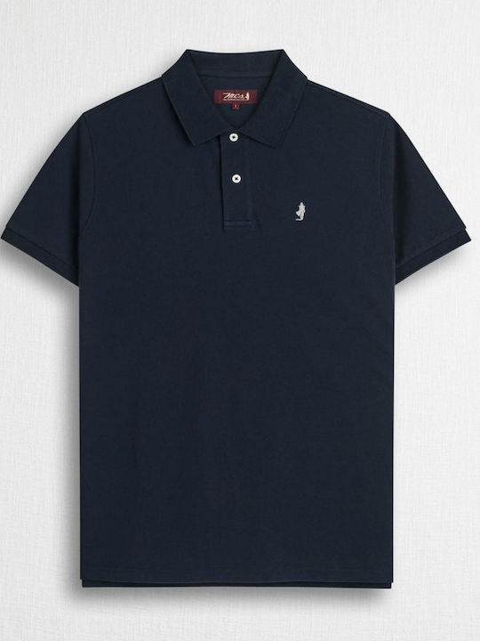 Malboro Classics Polo Μπλούζα Navy Blue
