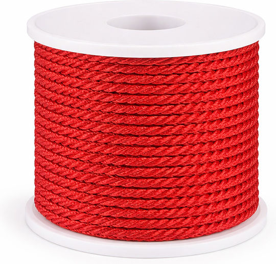 Κορδόνι Rayon 0,3εκ Κόκκινο 50μ