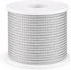 Șiret Rayon 0,3 cm Argintiu 50 m