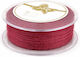 Șiret Șnur 0,1cm Burgundy 50m