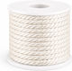 Șiret Rayon 0,5 cm Ecru 15 m