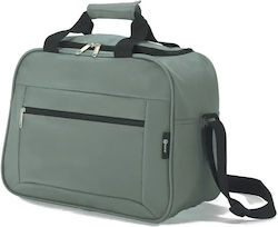 Benzi Săc Voiaj Verde Textil M40xL20xÎ30cm